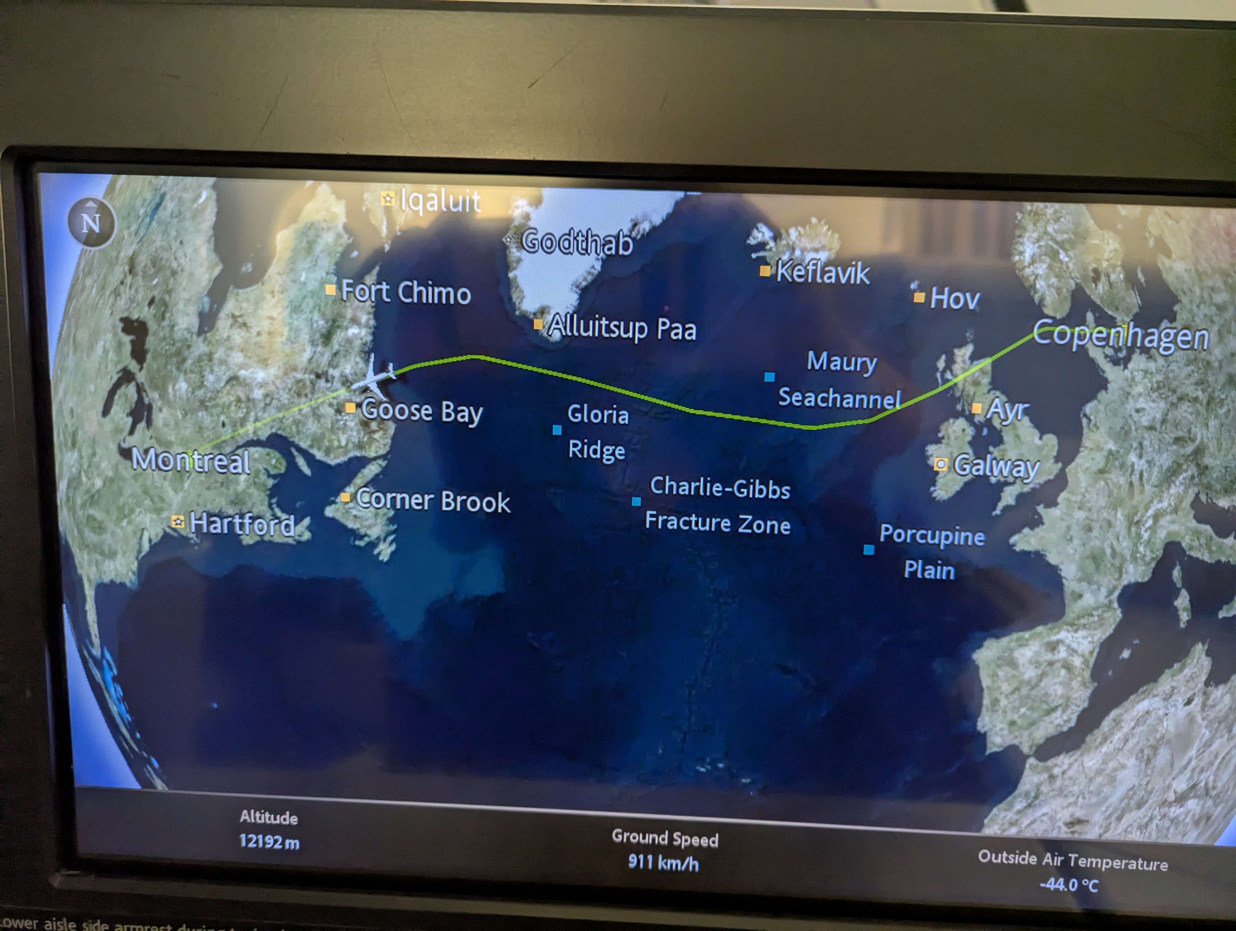 Denmark, Canada, Denver